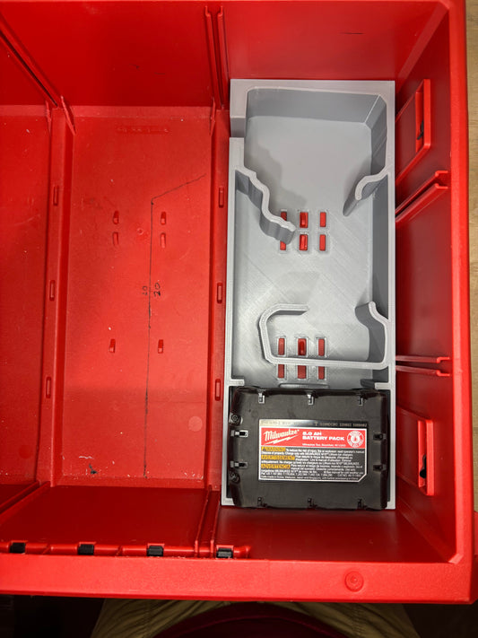 Packout Drawer Insert for M18 Stubby Impact Wrench 2855 - Slimline Style (MSW 2855)