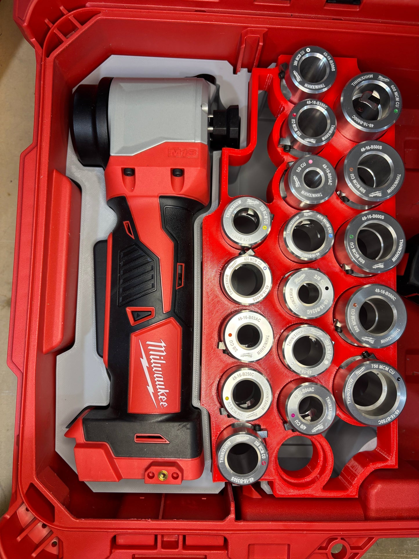 Packout Small Tool Box Insert For Milwaukee M18 MCM Stripper (MCM18 TB)