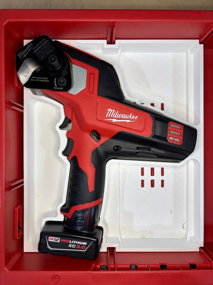 Packout Drawer Insert For Milwaukee M12 Cable Cutter (MCC D)