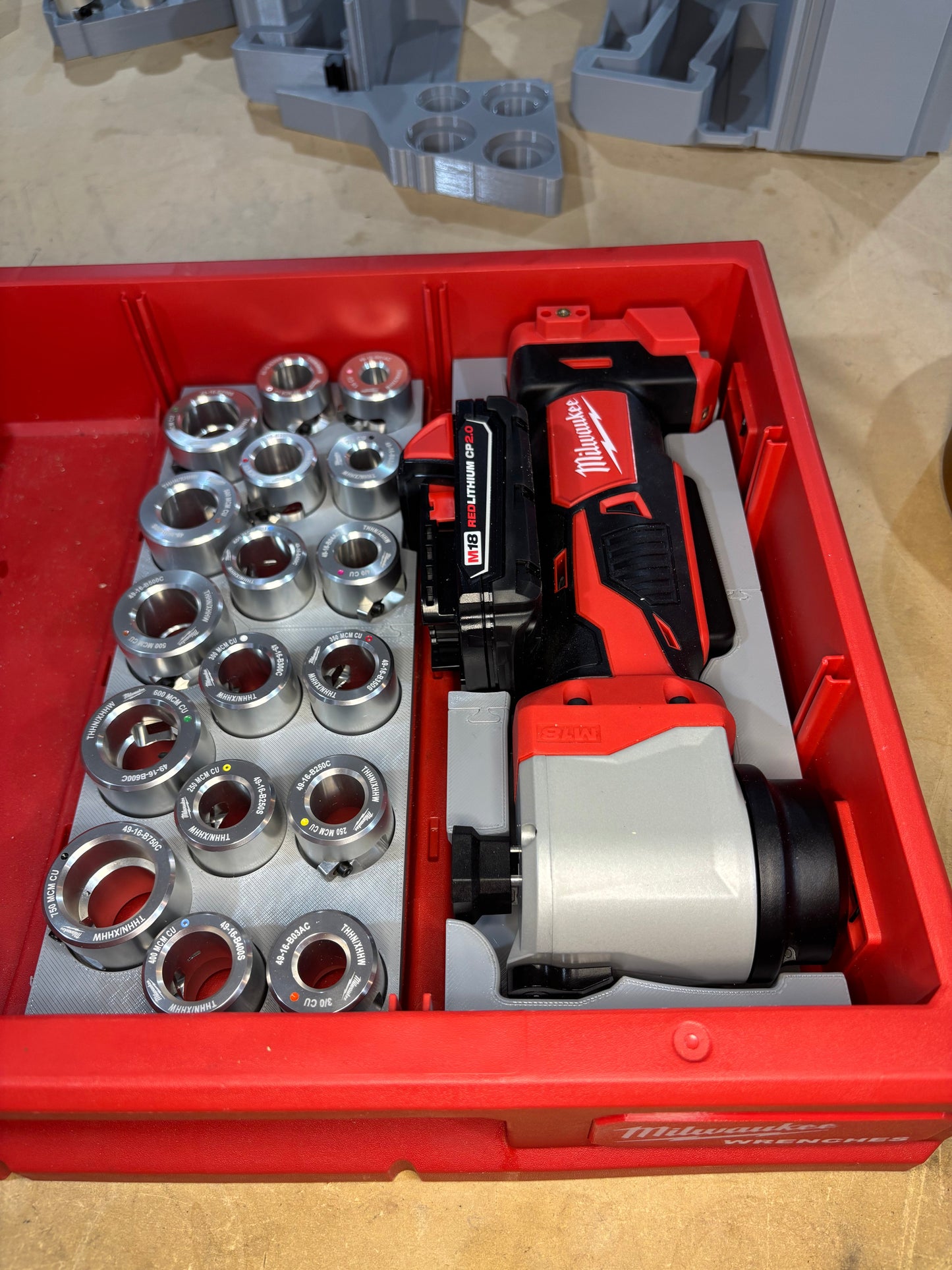 Packout Drawer Inserts For Milwaukee Cable Strippers (MCM D)