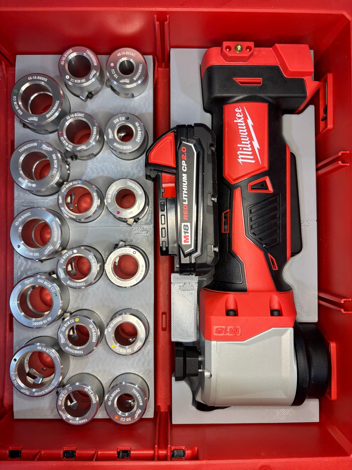 Packout Drawer Inserts For Milwaukee Cable Strippers (MCM D)