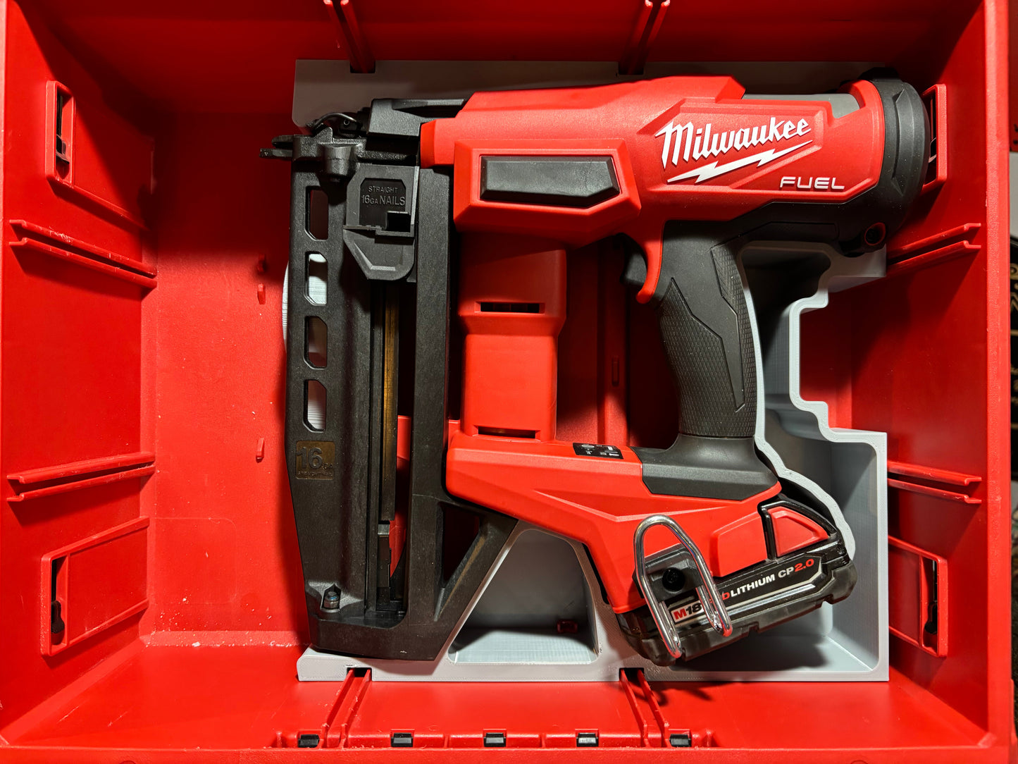 Packout Drawer Insert for 16 Gauge Straight Finish Nailer (MN16s D)