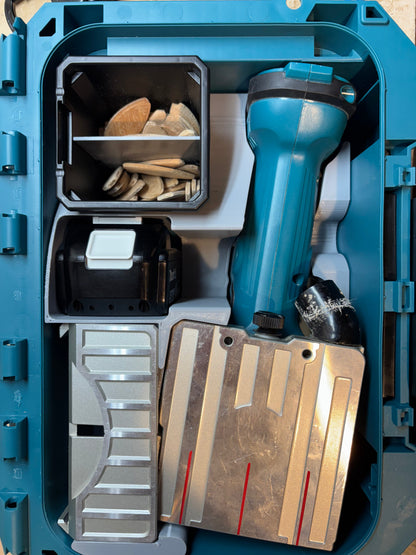 MAKTRAK Organizer insert for Makita 18v Biscuit Joiner (MkBJ MT)