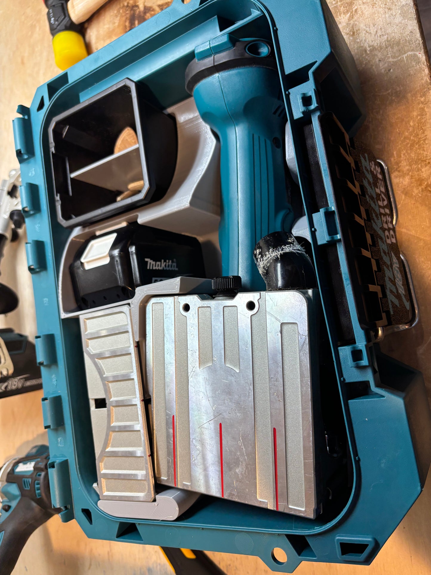 MAKTRAK Organizer insert for Makita 18v Biscuit Joiner (MkBJ MT)