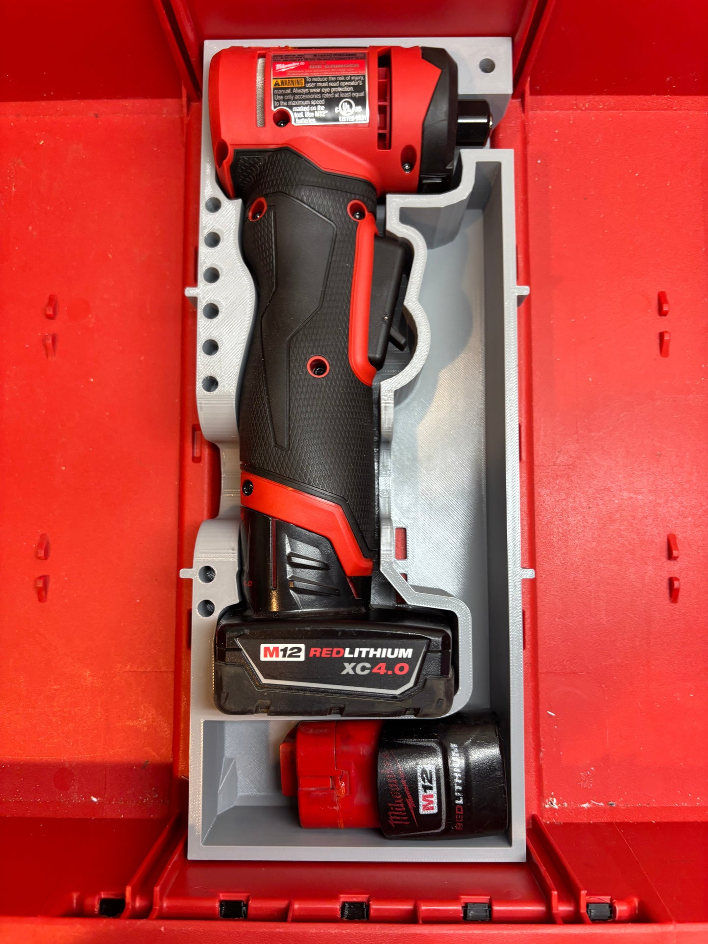 Packout Drawer Slimline Insert For M12 Die Grinder - Gen 2 (MDG2 D)