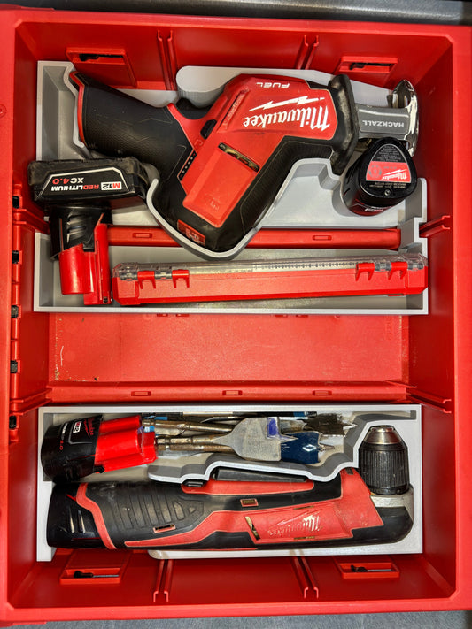 Packout Drawer Insert for M12 FUEL Hackzall (MHZ12 D)