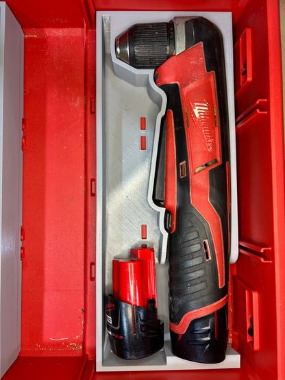 Packout Drawer Insert for M12 Right Angle Drill (MRAD D)