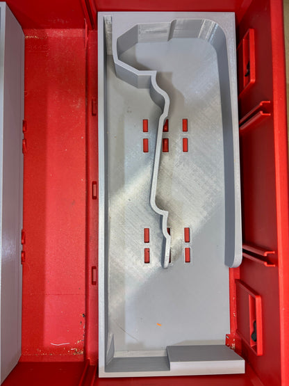 Packout Drawer Insert for M12 Right Angle Drill (MRAD D)