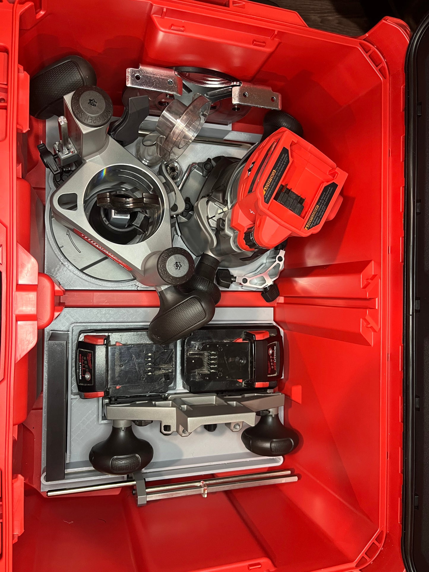 Packout Large Tool Box Insert For M18 1/2" Router (MHR)