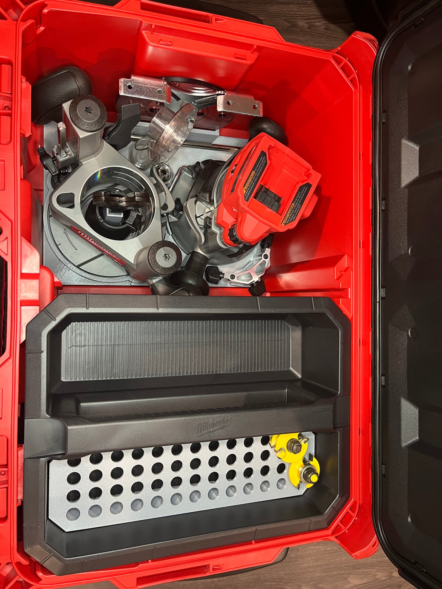 Packout Large Tool Box Insert For M18 1/2" Router (MHR)