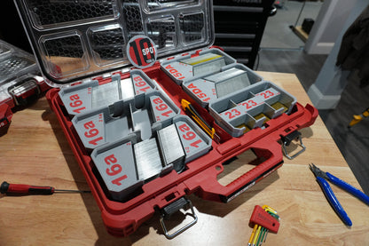 Packout Low Profile 15ga. DA short stick Finish Nail Caddies (LPNC15)