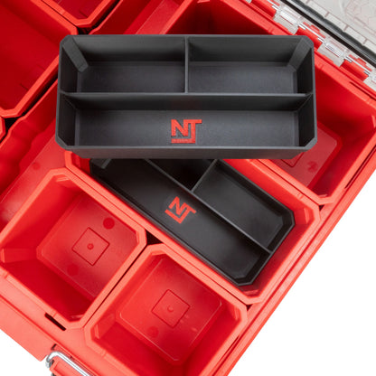 Stacking Divider Bins Large for Milwaukee PACKOUT Organizer