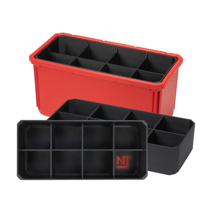 Stacking Divider Bins Large for Milwaukee PACKOUT Organizer