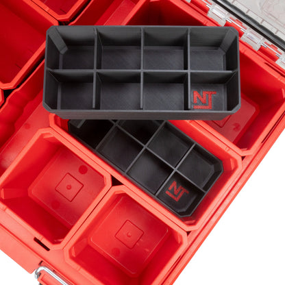 Stacking Divider Bins Large for Milwaukee PACKOUT Organizer