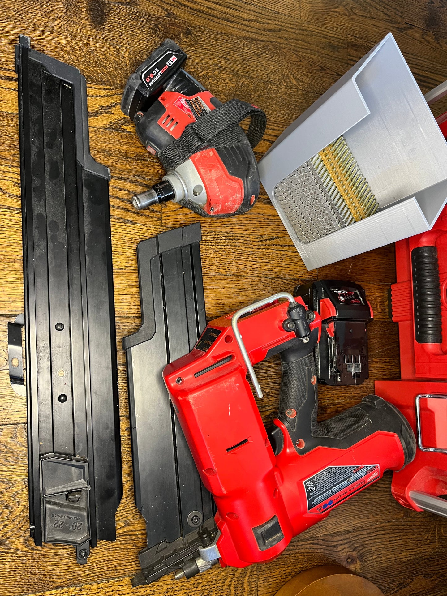 Packout Tool Box Insert for M18 21 Degree Framing Nailer and M12 Palm Nailer (MFN)