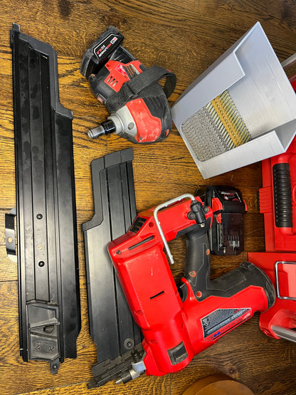 Packout Tool Box Insert for M18 21 Degree Framing Nailer and M12 Palm Nailer (MFN)