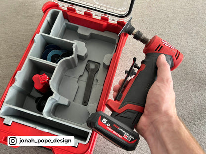 Packout Insert for M12 90 Die Grinder  - Jonah Pope Design (JP-DG)