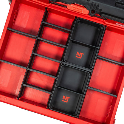 Divider Bins Large for Milwaukee PACKOUT 4-Drawer (2-Pack)