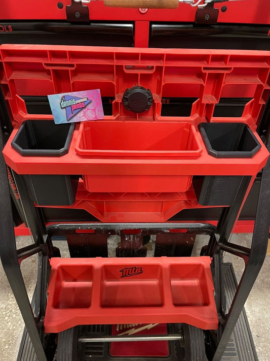 Milwaukee 2-Wheel Cart Bins