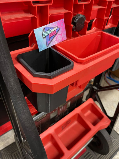 Milwaukee 2-Wheel Cart Bins
