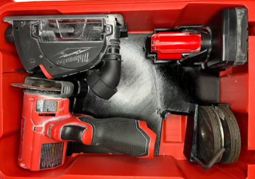 Packout Insert For M12 Cutoff Tool (MCT) – 10-Spot Tools Canada