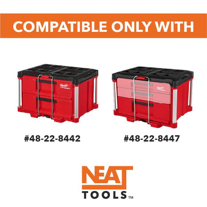 Stacking Divider Bins for Milwaukee PACKOUT 2-Drawer