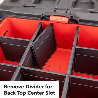 Stacking Divider Bins for Milwaukee PACKOUT 2-Drawer